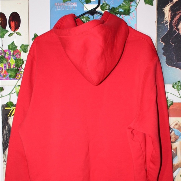 Men’s Red Nike Hoodie. - Picture 2 of 3